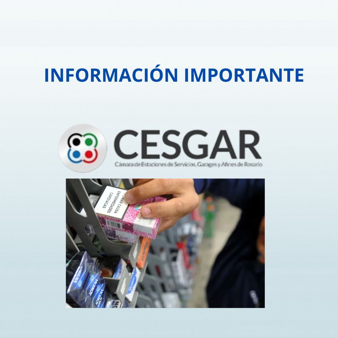 INFORMACION IMPORTANTE - CIGARRERAS