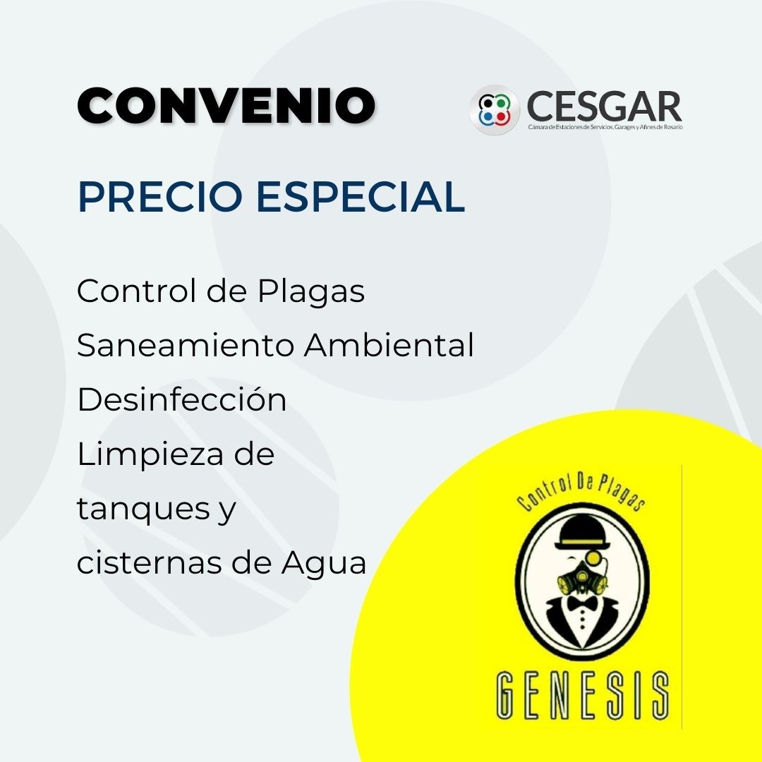 Renovamos convenio anual con Genesis Fumigaciones